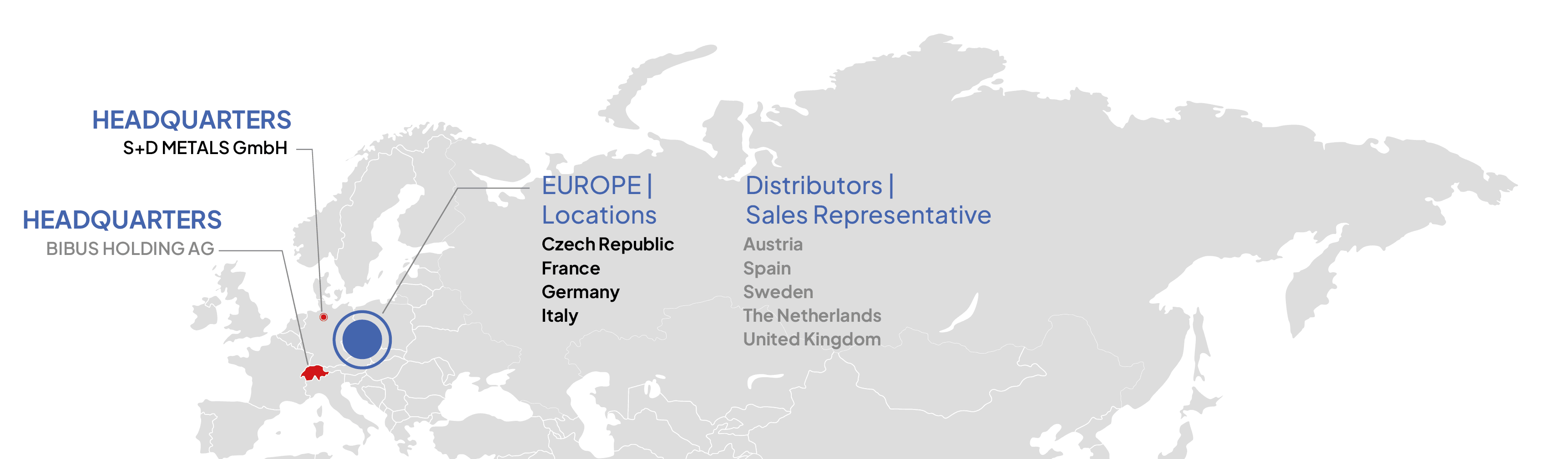 Locations S+D Metals